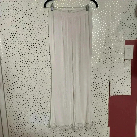 White Beach Pants - Picture 2 of 10